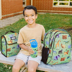 Wildkin 15-inch Kids Backpack – Durable, Padded, Adjustable for School & Travel - Wild Animals