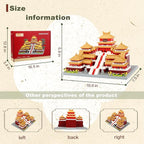 Chinese Architecture Micro Building Blocks Set Epang Palace 3050PCS Creative Toy Building Sets Best Present for Adults and Kids Age 14+