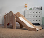 Avenlur Nima Indoor Slide - Elephant Shape Montessori Waldorf Style - Safe, Sturdy, and Reliable - Perfect Indoor Play Space for Developing Motor Skills and Balance in Toddlers and Kids Ages 1 to 5yrs