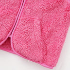 Baby Boys Girls Fleece Vest Zip Up Cute Bear Jackets Fuzzy Fall Winter Warm Clothes Newborn Outwear for Toddler Infant