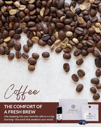 Essence Wearable Aromatherapy Nasal Diffuser – Coffee Essential Oil Nose Ring Silicone Inhaler for Stress & Mood Support - Made in USA & Travel-Friendly