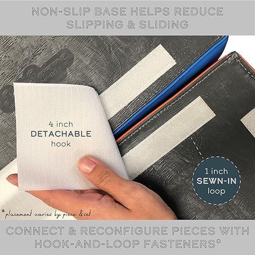 FDP SoftScape Toddler Playtime Junction 360 Climber Plus Side Pads, Indoor Active Play Structure for Toddlers and Kids; Safe Soft Foam for Crawling, Climbing, Sliding (7-Pc) - Contemporary, 13800-CT