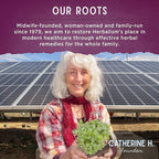 WishGarden Herbs Baby Bum Diaper Rash Balm - USDA Certified Organic Bum Balm w/Calendula & Plantain, Plant-Based Ointment Hydrates & Soothes Baby's Delicate Skin, Cloth Diaper Friendly, 2oz