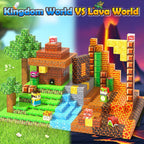 100pcs Magnetic Blocks - Build Mine Magnet World Game Adventure Set STEM Building Toys for Kids 3+ Years Old 1” Magnetic Cubes for Boys Toddler Boy Gifts Toys for Ages 3-5 5-7 8-12