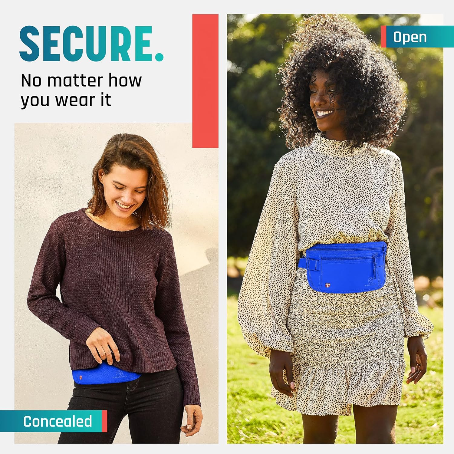 Hidden Money Belt for Travel for Men, Waist Wallet Anti Theft, RFID Passport Holder For Travel Men Or Women, Money Pouch, RFID Passport Holder