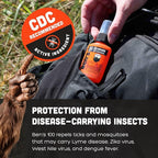 Ben's 100 Tick & Insect Repellent - Alcohol-Free DEET Insect Repellent Pump Spray - Offers 10 Hours of Protection for Adults & Children - 1.25 fl oz (Pack of 4)