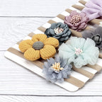 Baby Girl Headbands with Bows Soft Nylon Newborn Toddler Hairbands Handmade Baby Hair Accessories for Infant Girls Kids