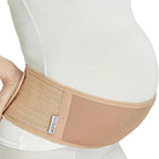 NeoTech Care Adjustable Maternity Belt - Light and Breathable Pregnancy Belly Support Band for Pregnant Women (Beige, Regular Size)