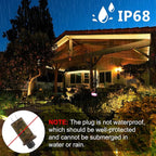 100ft 1200 LED Rope Lights Outdoor, Connectable Warm White Rope Lights Plug in, Outdoor String Lights Waterproof Decorative Lighting for Deck Patio Backyard Garden Pool Camping Room Indoor Décor