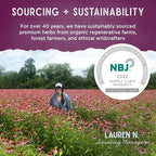 WishGarden Herbs Baby Bum Diaper Rash Balm - USDA Certified Organic Bum Balm w/Calendula & Plantain, Plant-Based Ointment Hydrates & Soothes Baby's Delicate Skin, Cloth Diaper Friendly, 2oz