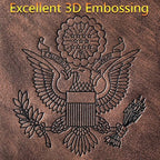 Airtag Passport Holder Cover Wallet Travel Essentials Leather Rfid Blocking Case Vacation Luggage Must Haves Travel Accessories for Men Women (117#Coffee)