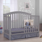 Sorelle Furniture Toddler Rails and Full-Size Bed Adult Rails, Sorelle Wood Bed Rail & Crib Conversion Kit, Converts Sorelle Furniture Crib to Toddler Bed and Full-Size Bed, # 148 - Gray