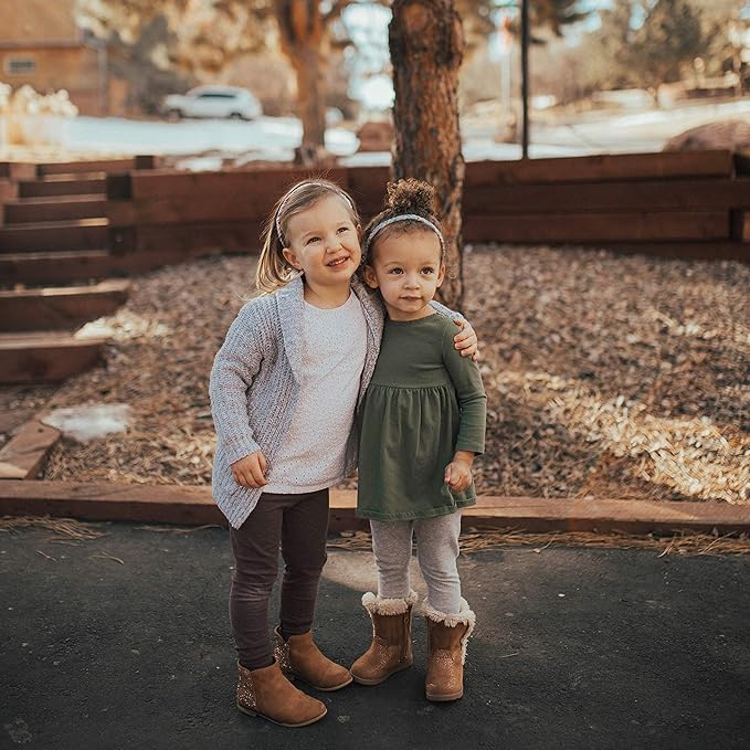 Parker Baby Co. Braided Headbands, Assorted (Pack of 10) Hair Accessories for Girls - Marigold Set