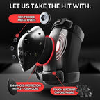 SKATEWIZ Skateboard Pads Protective Gear Set for Kids - Smash - Roller Skate Pads [6pc] - Elbow Pads Roller Derby and Knee Pads Kids Skating with Wrist Guards for Kids and Adults