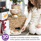 Melissa & Doug Slice and Bake Wooden Christmas Cookie Play Food Set