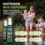 Deet-Free Insect & Mosquito Repellent Pack of 2 (8 oz) – Nice Smelling Insect Repellent with Lemongrass Oil Safe for Pets and Kids – Bug Spray for Mosquitoes, Gnats, Black Flies, and No-See-ums