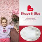 BioSwiss Bandages, Donut Shaped Self Adhesive Bandage, Latex Free Sterile Wound Care, Fun First Aid Kit Supplies for Kids, 50 Count