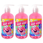 Mr. Bubble Kids Moisturizing Hand Soap, Gentle Sensitive Skin Formula Enriched with Nourishing Aloe Vera - Original Bubble Scent (Pack of 3 Bottles, 8.4 Fl Oz Each)