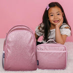 Wildkin 15-inch Kids Backpack – Durable, Padded, Adjustable for School & Travel - Pink Glitter