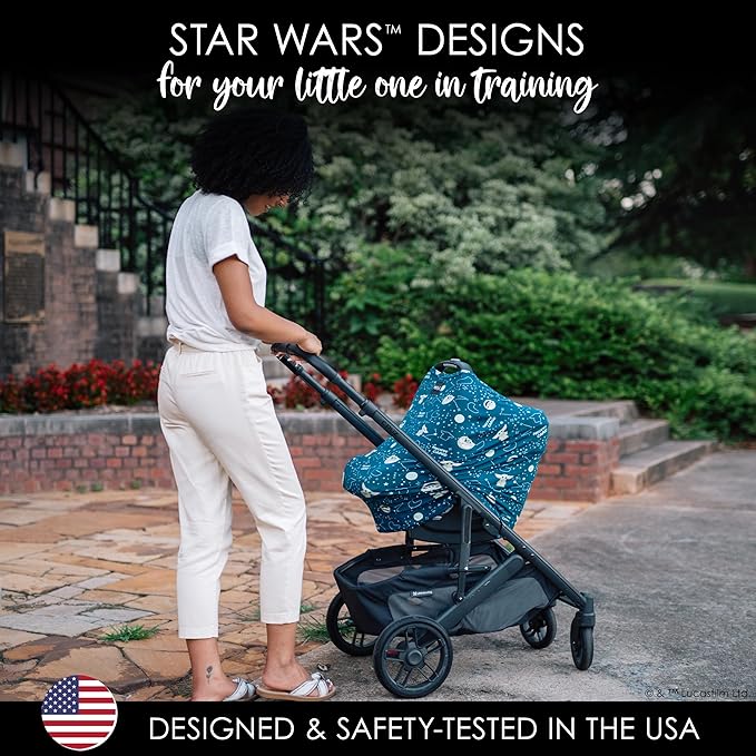 Milk Snob Original Star Wars 5-in-1 Cover, The Child, Added Privacy for Breastfeeding, Baby Car Seat, Carrier, Stroller, High Chair, Shopping Cart, Lounger Canopy - Newborn Essentials, Nursing Top