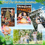 Sunflower Bubble Machine for Kids Automatic Flower Bubble Toy with Colorful Lighting for Toddlers Handheld 20000+Bubbles 3 Modes Fun Swing Dance Bubble Maker Blower Blaster Outdoor Toys Type-C Blue