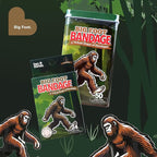 BioSwiss Bandages, Bigfoot Shaped Self Adhesive Bandage, Latex Free Wound Care, Fun First Aid Kit Supplies for Kids and Adults, 24 Count