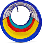 Kiddey Play Tunnel for Kids | Crawl Tunnels with See Through Sides | Outdoor & Indoor Multicolored Tent for Dogs, Toddlers, and Babies | Pop Up Baby Crawling Backyard Tunnel | Balls NOT Included