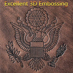 Passport Holder Cover Wallet Travel Essentials Leather Rfid Blocking Case Vacation Luggage Must Haves Travel Accessories for Men Women (120#Coffee)