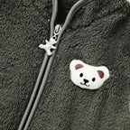 Baby Boys Girls Fleece Vest Zip Up Cute Bear Jackets Fuzzy Fall Winter Warm Clothes Newborn Outwear for Toddler Infant