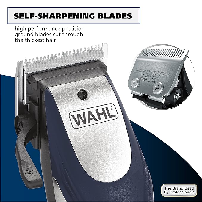 Wahl Lithium Ion Pro Rechargeable Cordless Hair Clippers for Men, Woman, & Children with Smart Charge Technology for Convenient at Home Haircutting - Model 79470