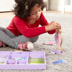 Melissa & Doug Disney Sleeping Beauty and Snow White Magnetic Dress-Up Wooden Doll Pretend Play Set (40+ pcs), Pretend Play & Preschool Toys for Kids Ages 3+