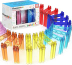 12 Piece Support Column Expansion Supporting Pack for Magnetic Race CarTrack Magnet Tile Building Block Construction Kit Education Toy Boys Girls STEM Puzzle Toy Kids Boy Girl Toddler 3+ PicassoTiles