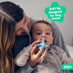 Booger Buddy Nasal Aspirator, Elephant - with LED Light for Babies & Toddlers – BPA-Free Snot Remover for Infant Stuffy Nose and Congestion Relief – Easy to Clean Design