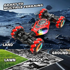 Spider Remote Control Car Gesture Sensing Hand Controlled Stunt Car, 4WD Drift Twist Off-Road Vehicle with Light Music, Birthday Xmas Gifts Suitable for Boys and Girls