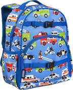 Wildkin ECO rPET 15-inch Kids Backpack – Sustainable, Padded, Adjustable – Heroes