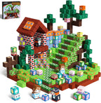 GobiDex 100PCS Magnetic Blocks Building Toys for 3+ Years Old Girls Boys, Game-Based Build MagWonder with Sensory Construction Set, Birthday Gifts for Kids（1inch）