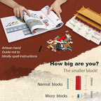 Chinese Architecture Micro Building Blocks Set Hall of Supreme Harmony Collection Model for Display 2166PCS Creative Building Sets for Adults and Age 14+