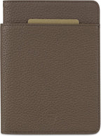 Vaultskin Leather Passport Holder, Slim RFID Blocking Travel Wallet for Men and Women, Fits Passport, Credit Cards, ID, Cash, Passport Cover Ideal Travel Accessories with Gift Box (Kensington)