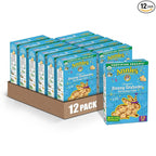 Annie's Homegrown Organic Birthday Cake Whole Grain Bunny Graham Snacks, 7.5 oz (Pack of 12)