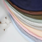 Onacosht 100% Organic Cotton Nursing Pillow Cover Soft Breathable Jersey Feeding Pillow Slipcover Fits Standard Infant Nursing Pillow or Positioner for Baby Boy and Girl, Pastel Blue