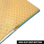 Zety Compatible Baby Play Mat - PU Leather Baby Playpen Mat - Waterproof Baby Play Mats for Floor - 1.5" Thick High Density Foam Play Mat (Colored, 8-Panel) (Colored, 8-Panel)