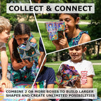 Shashibo Shape Shifting Box - Award-Winning, Patented Fidget Cube w/ 36 Rare Earth Magnets - Transforms Into Over 70 Shapes, Gift Box, Download Fun in Motion Toys Mobile App (Wings, 4 Pack)