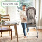 Ingenuity Trio Foldaway 6-in-1 Baby High Chair, 6 Ways to Use, Toddler Chair, Foldable Legs, 6M-5Y - Endless Blooms