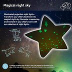 Cloud b Calming Nightlight Star Projector | Gentle Brightness | 3 Colors | 3 Constellations | Auto-Shutoff | Bunny