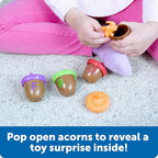 Learning Resources Alphabet Acorns Activity Set, Develops Letter Recognition, Educational Toys for Toddlers, Homeschool, Visual & Tactile Learning Toy, 78 Pieces, Ages 3+