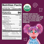 Earth's Best Organic Yogurt Smoothie Pouches, 24+ Months, Fruit and Yogurt Smoothie for Kids, Mixed Berry, 4.2 Ounce Resealable Pouch (Pack of 12)