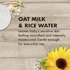 SheaMoisture Baby Wash and Shampoo 21 oz 2 Count - Oat Milk and Rice Water Care with Shea Butter for Sensitive and Dry Skin, Hypoallergenic, Sulfate and Paraben Free, Fragrance Free