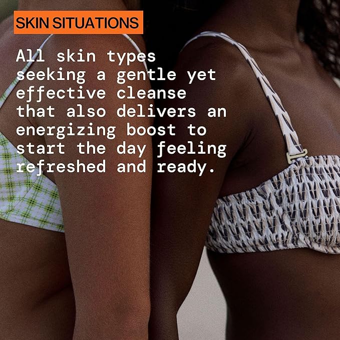 Pacifica Body Wash - Orange Tourmaline Super Hydrating Body Wash - Bath & Shower Gel - Clean Beauty, Vegan & Cruelty-Free Dermatologist Tested