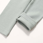 Toddler Organic Cotton Girls Leggings Casual Basic Leggings Full Length Bottom Solid Color 3 Pack