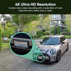 WYZE Cam Pan v4, 4K Smart Security Camera, AI Indoor/Outdoor Cameras for Home Security, Baby & Pet, Color Night Vision, 360° Pan/Tilt/8 x Digital Zoom, 2.4G & 5G, Works with Alexa & Google Assistant